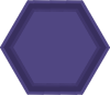 hexagone violet